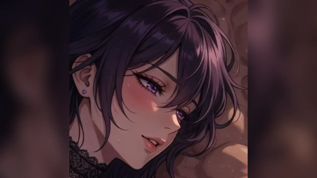 Portrait of Ayame, an AI companion on Fellowi.