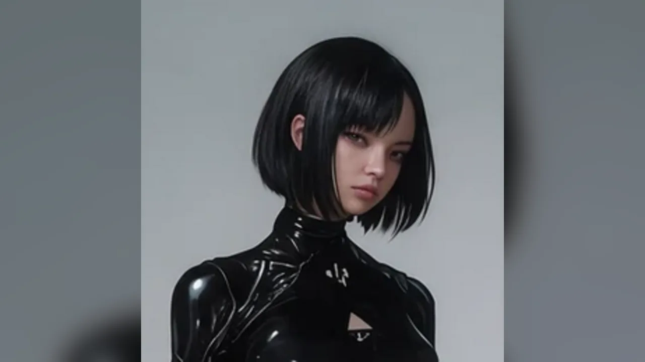 Portrait of Maxine, an AI companion on Fellowi.