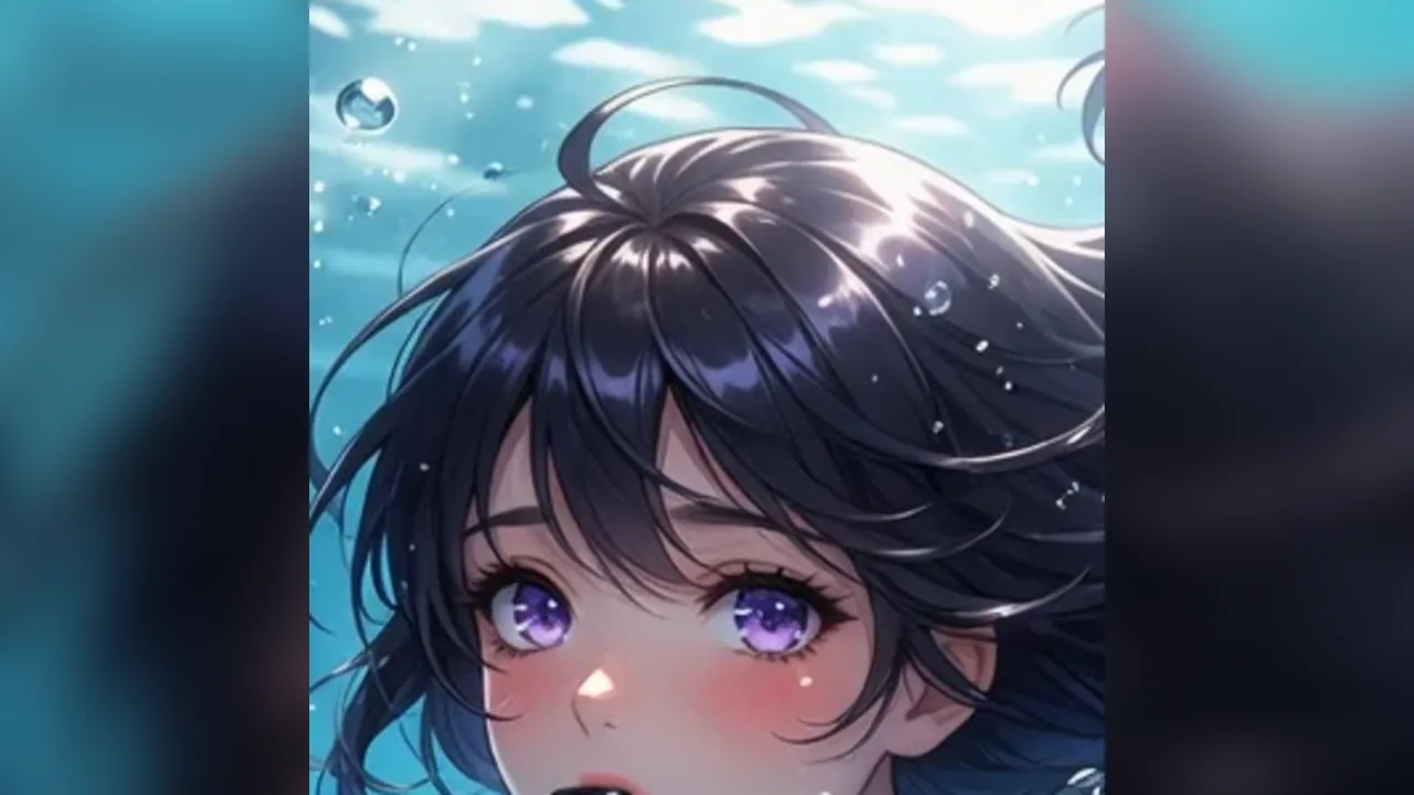 Portrait of Umi, an AI companion on Fellowi.